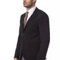 Elegant Italian Wool Black Jacket