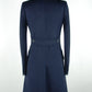 Elegant Martingale Italian Virgin Wool Coat