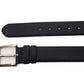 Elegant Blue Italian Leather Belt