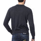 Embroidered Merino Wool Crew Neck Sweater