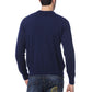 Elegant Embroidered Crew Neck Merino Sweater