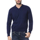 Elegant Embroidered Crew Neck Merino Sweater