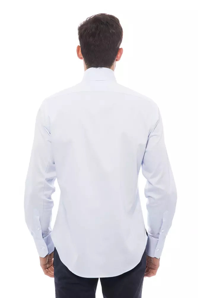 Embroidered Monogram Cotton Shirt