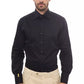 Elegant Monogram Embroidered Cotton Shirt
