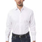 Elegant Monogram Embroidered Cotton Shirt