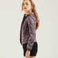 Sleek Ultra-Light Metallic Nylon Jacket