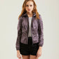 Sleek Ultra-Light Metallic Nylon Jacket