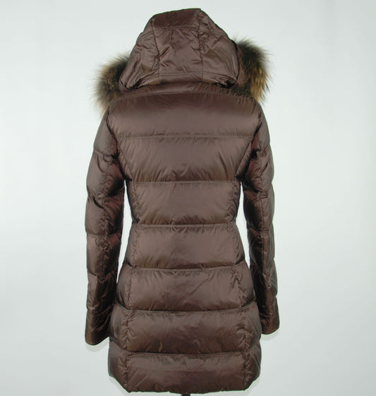 Luxurious Brown Duck Down Jacket