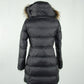 Chic Black Duck Down Winter Coat