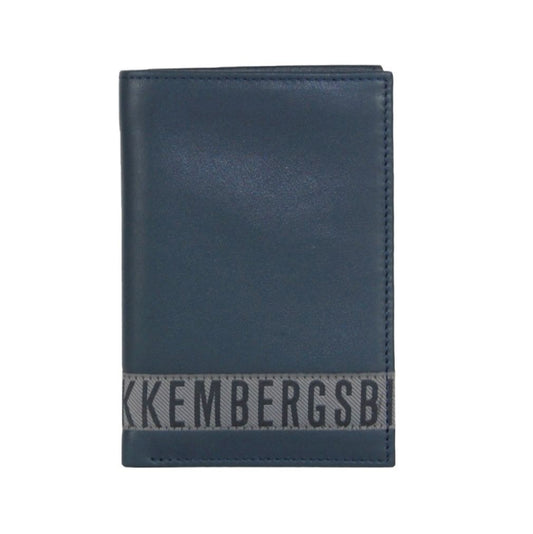 Elegant Striped Vitello Wallet