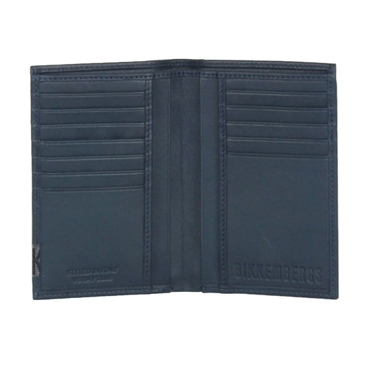 Elegant Striped Vitello Wallet