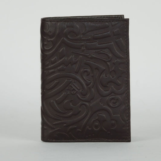 Elegant Dark Brown Leather Wallet