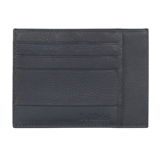 Navy Blue Leather Elegant Men's Wallet