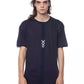 Chic Oversized Round Neck Logo Tee