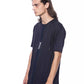Chic Oversized Round Neck Logo Tee