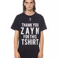 Elegant Black Round Neck Cotton Tee