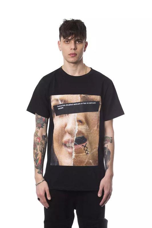 Elegant Round Neck Printed Tee