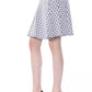 Chic Black and White Tube Short Skirt