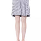 Chic Black and White Tube Short Skirt