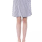 Chic Black and White Tube Short Skirt
