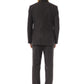 Elegant Brown Textured Men's Suit