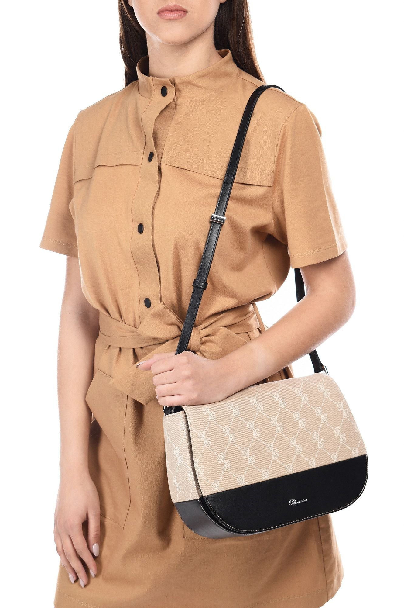 Elegant Diane Shoulder Bag in Chic Black