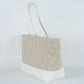 Elegant Diane Shopping Bag in Pristine White