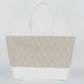 Elegant Diane Shopping Bag in Pristine White