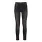 Sleek Black Cotton-Blend Sweat Pants