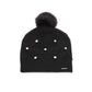 Chic Black Knitted Winter Hat