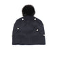 Chic Blue Knit Hat for Elegant Warmth