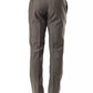 Elegant Gray Woolen Suit Pants - Drop 7 Cut