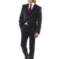 Elegant Slim Fit Wool Suit Set