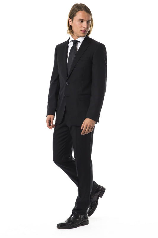 Elegant Slim Fit Wool Suit