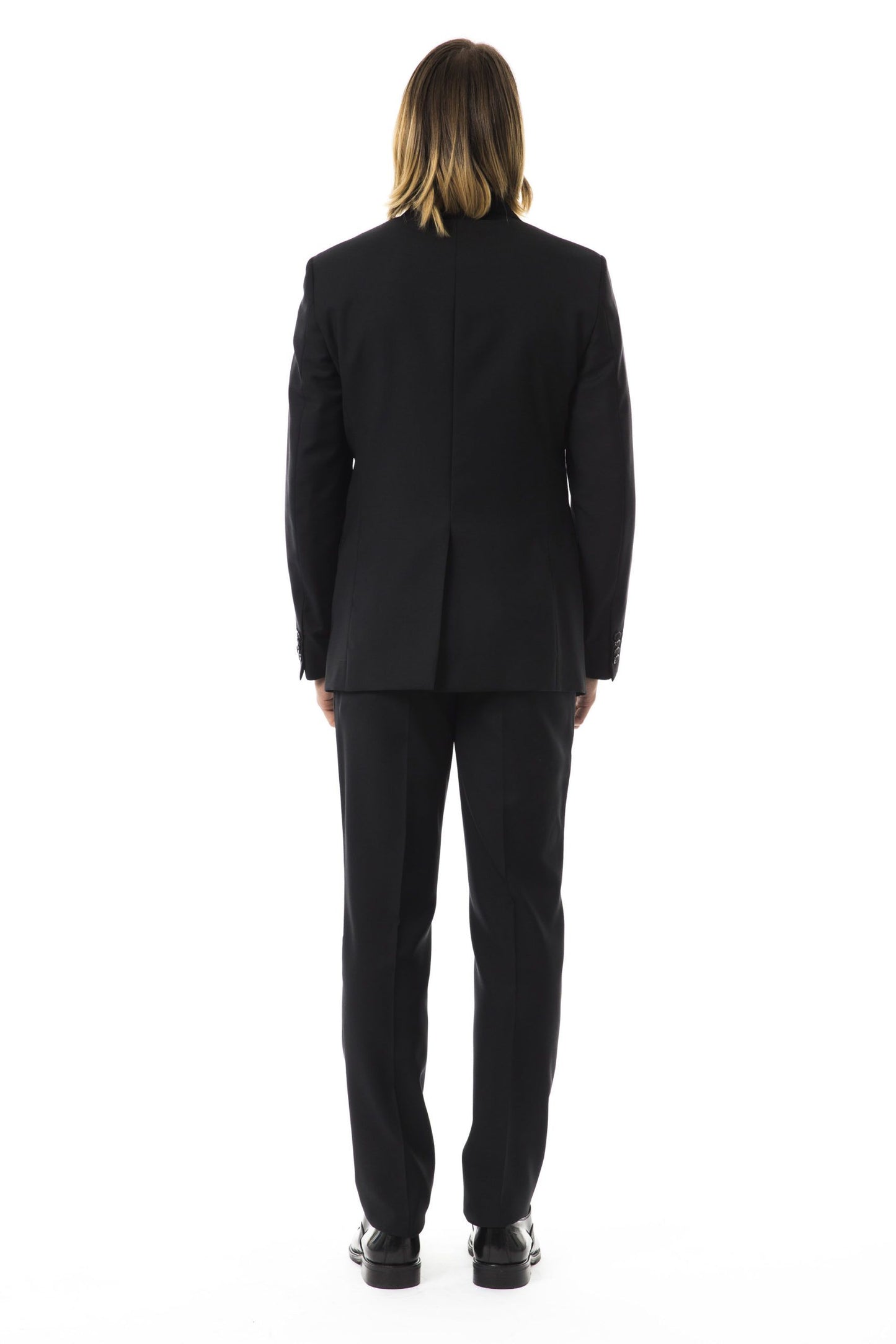 Elegant Slim Fit Wool Suit