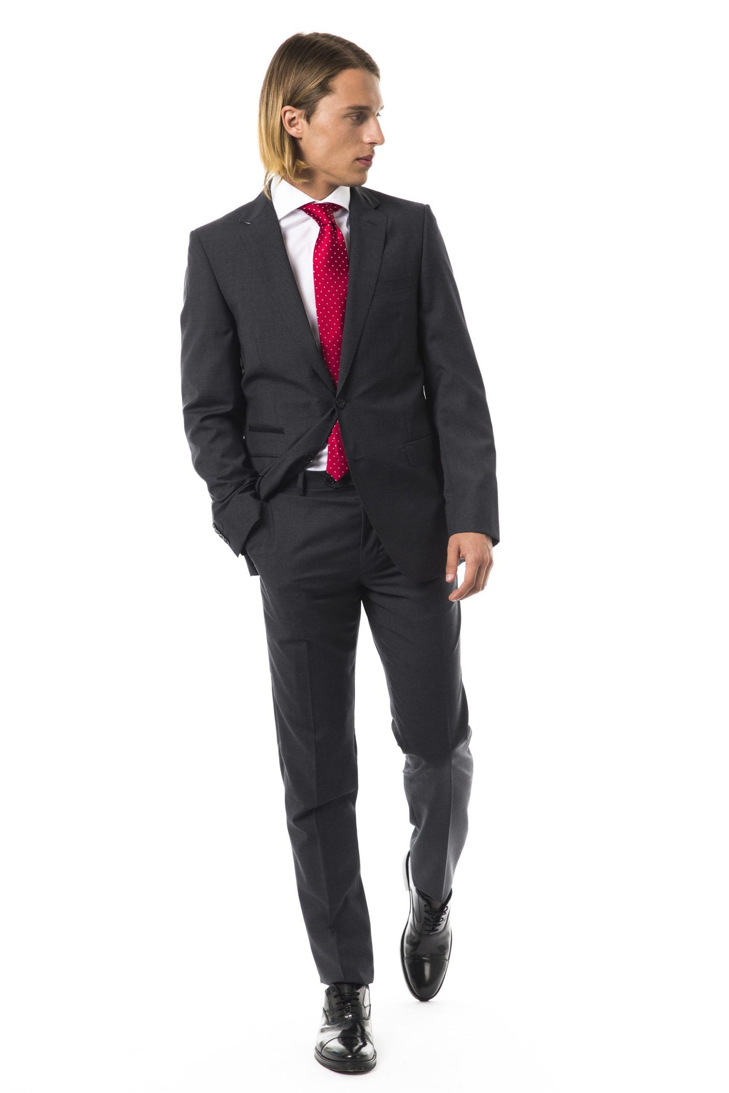 Slim Fit Virgin Wool Suit Set
