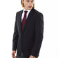 Elegant Wool Two-Button Men's Blazer