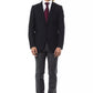 Elegant Wool Two-Button Men's Blazer