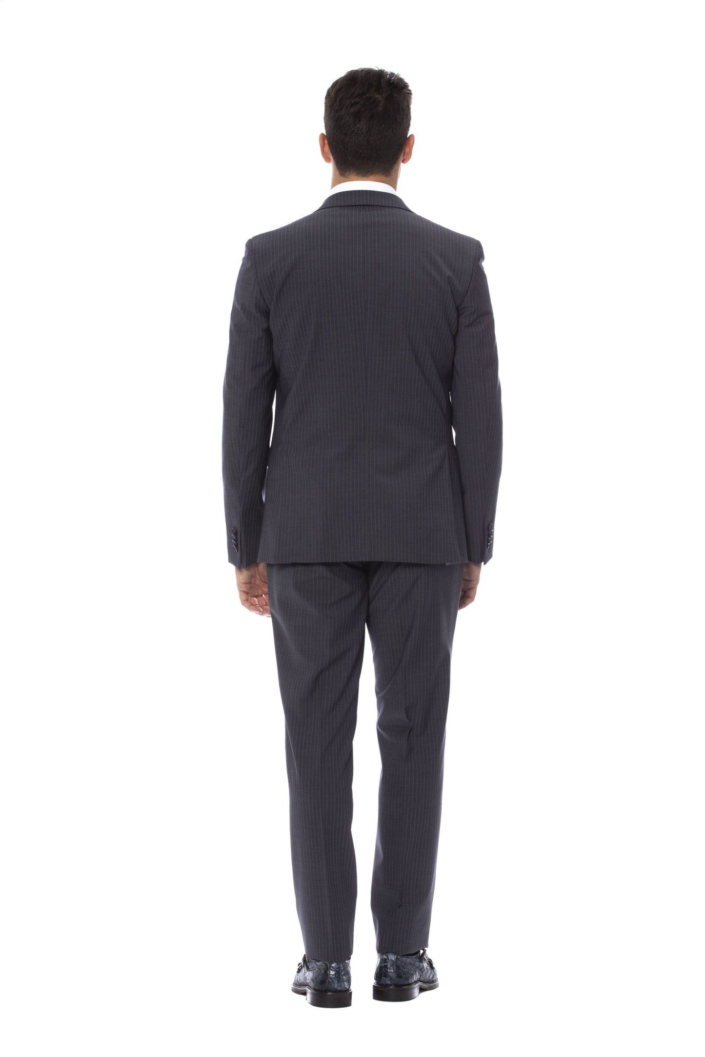 Elegant Slim Fit Sapphire Suit