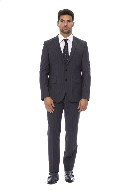 Elegant Slim Fit Sapphire Suit