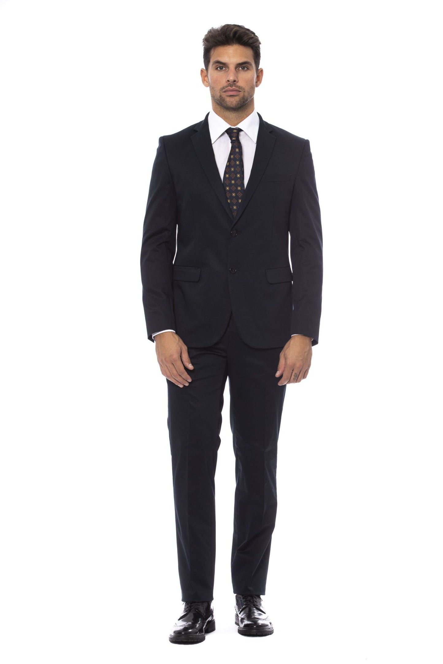 Elegant Slim Fit Blue Suit