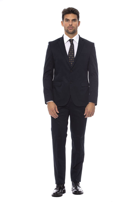 Elegant Slim Fit Blue Suit