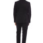 Svelte Black Slim Fit Suit