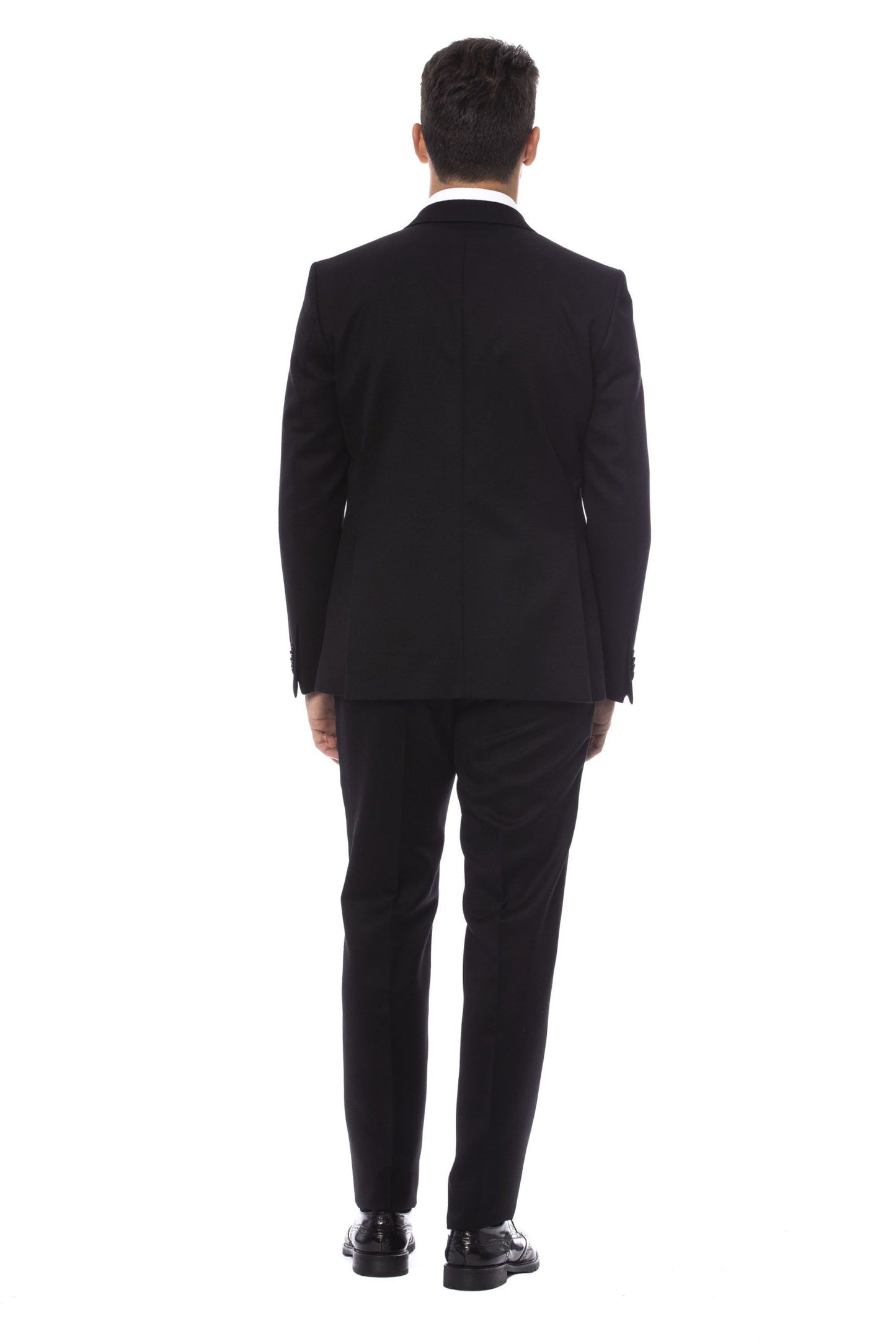 Svelte Black Slim Fit Suit