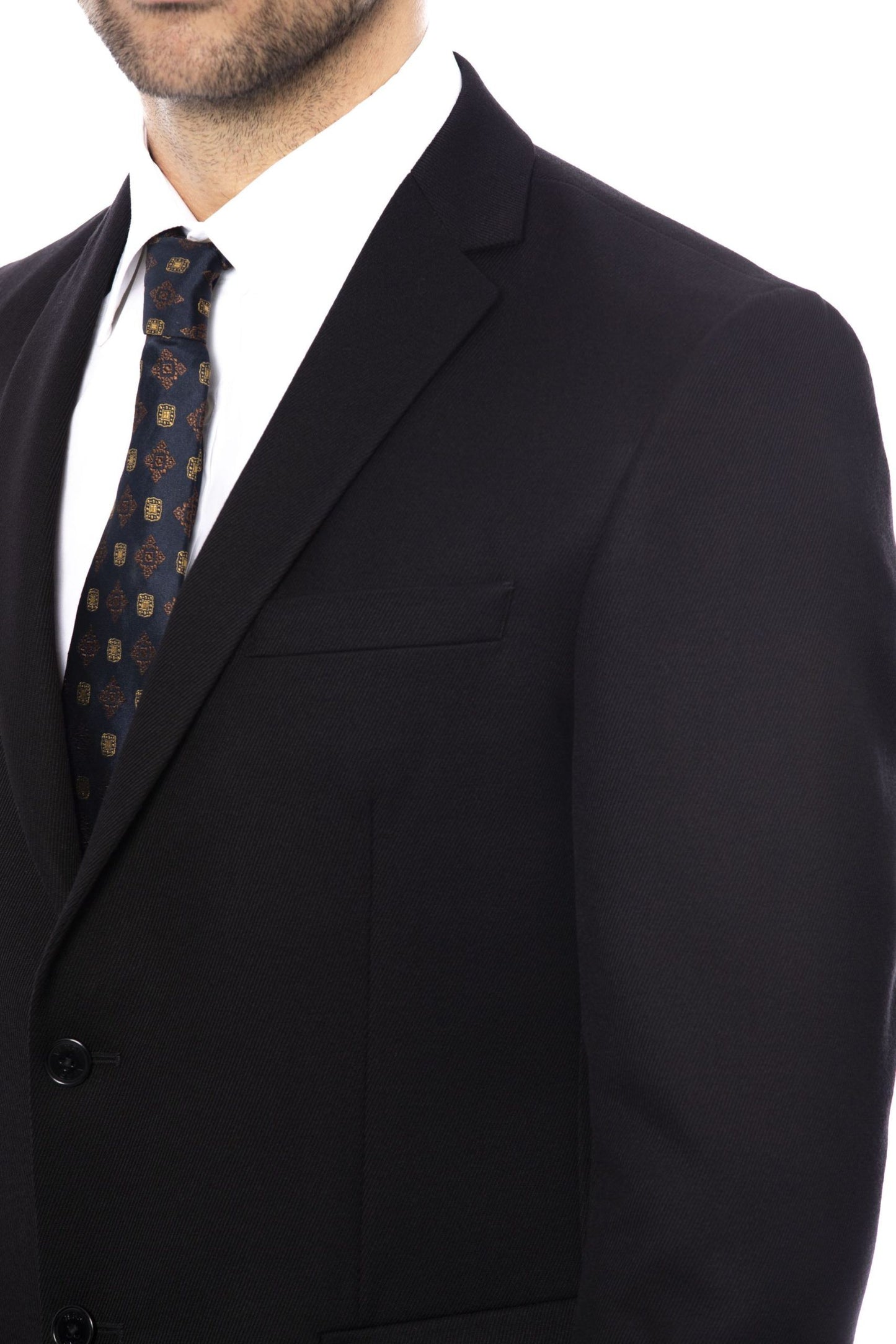 Svelte Black Slim Fit Suit