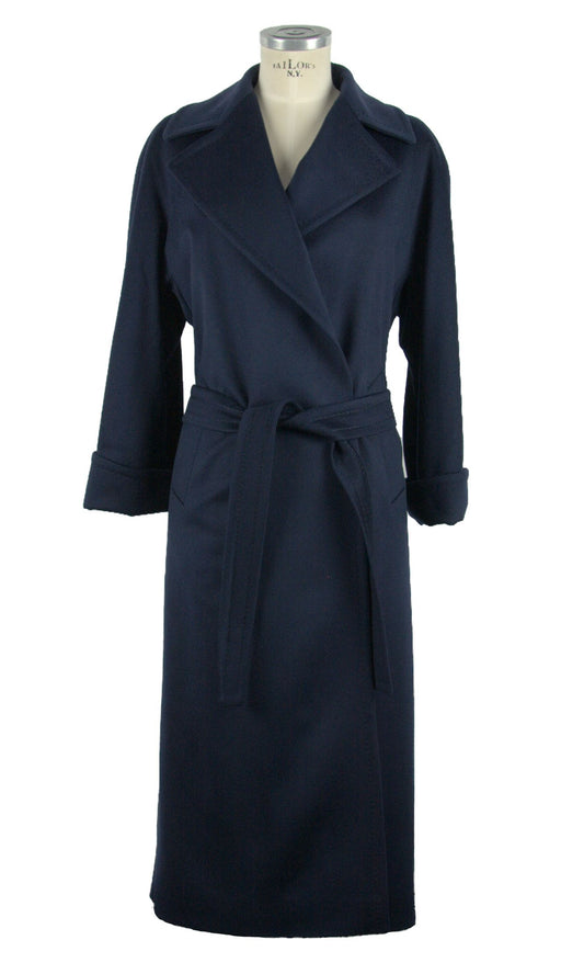 Italian Virgin Wool Belted Coat