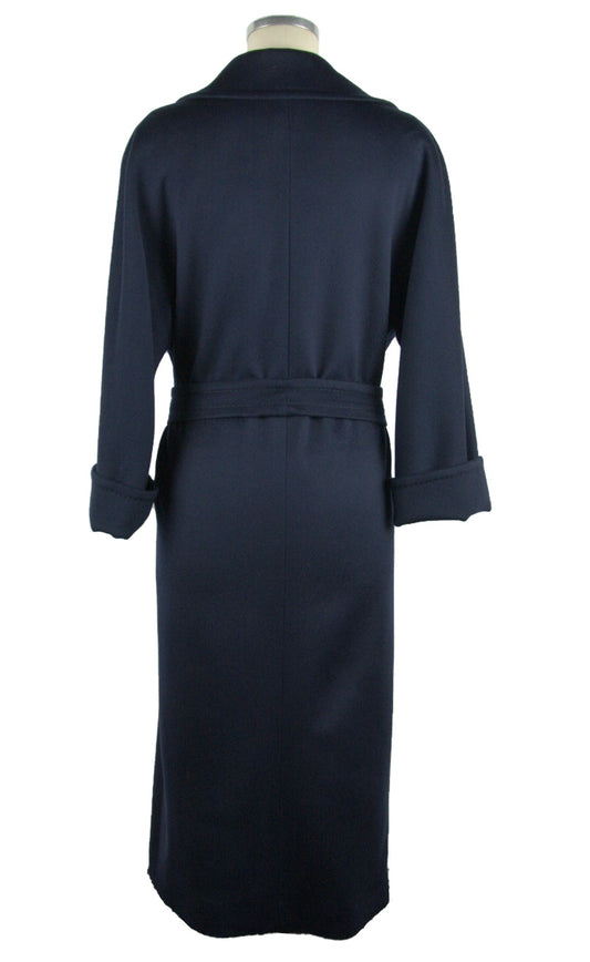 Italian Virgin Wool Belted Coat