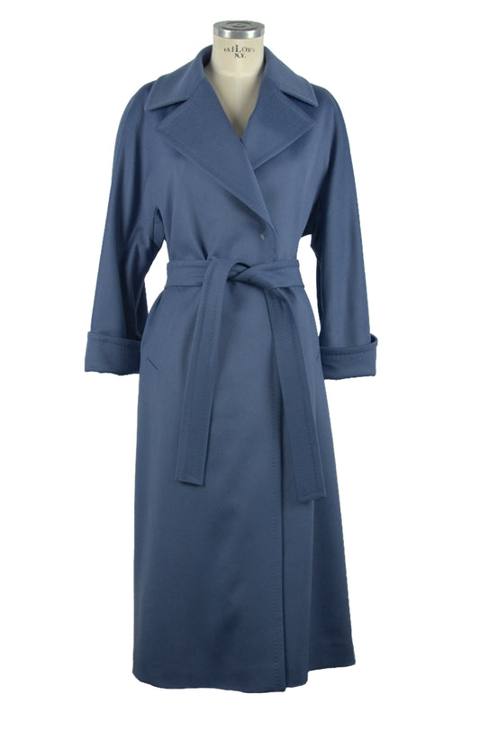 Blue Wool Jackets & Coat