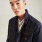 Elegant Versatile Four-Pocket Jacket in Blue