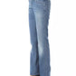 Chic Blue Regular Fit Denim Elegance